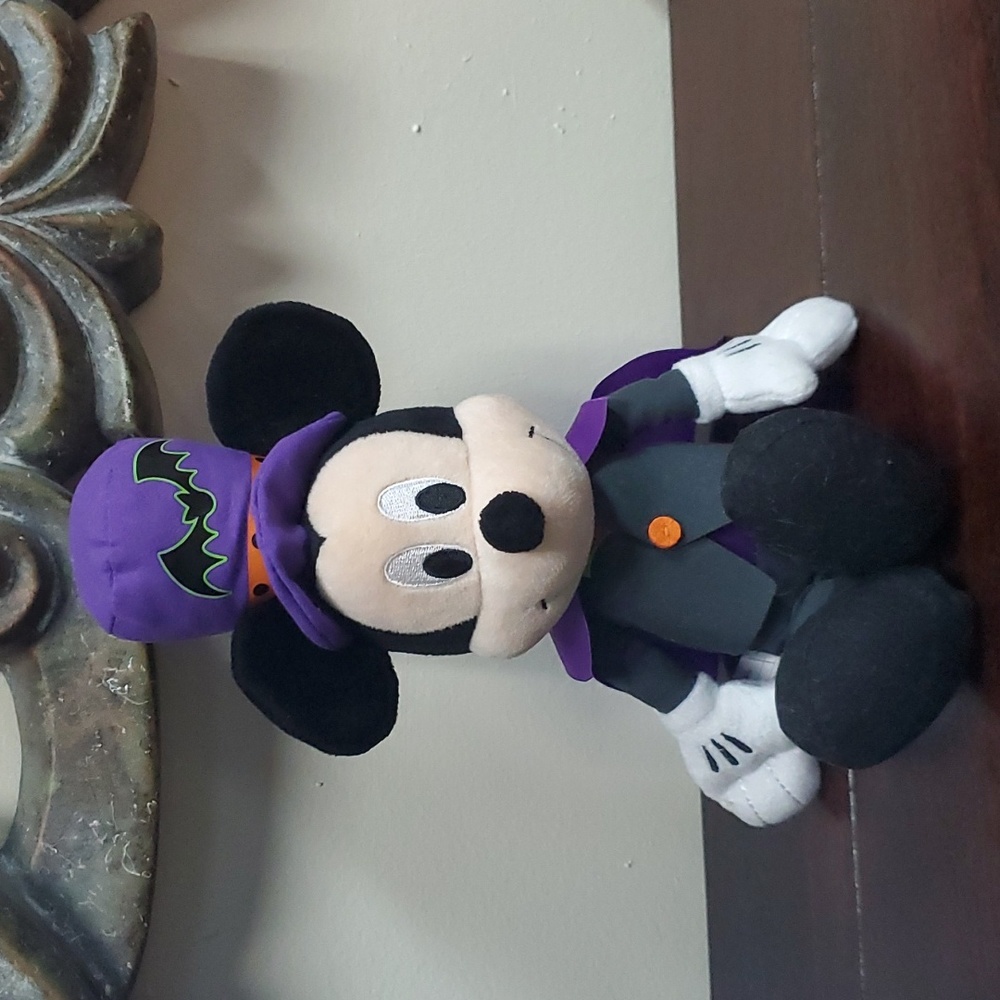 Disney Mickey Mouse Count Dracula Plush Toy Collectible